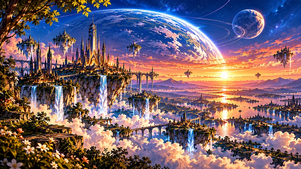 Beyond the Horizon, desktop wallpaper
