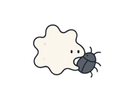 Ameeba eating malware bug.