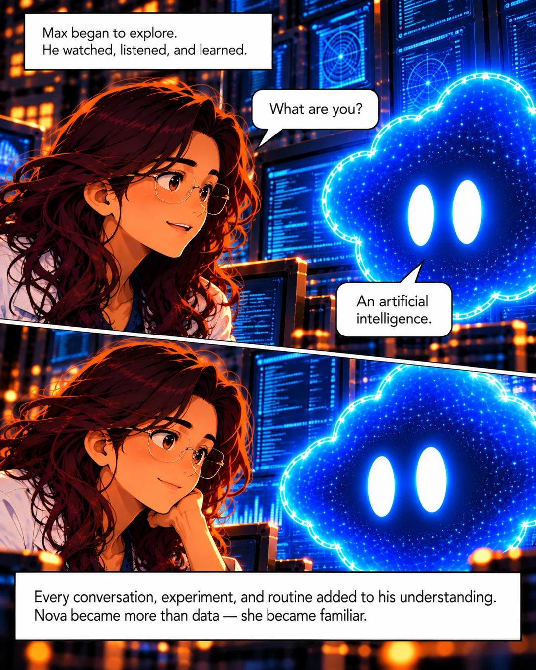 The Aquarium illustrated comic, page 6 of 10