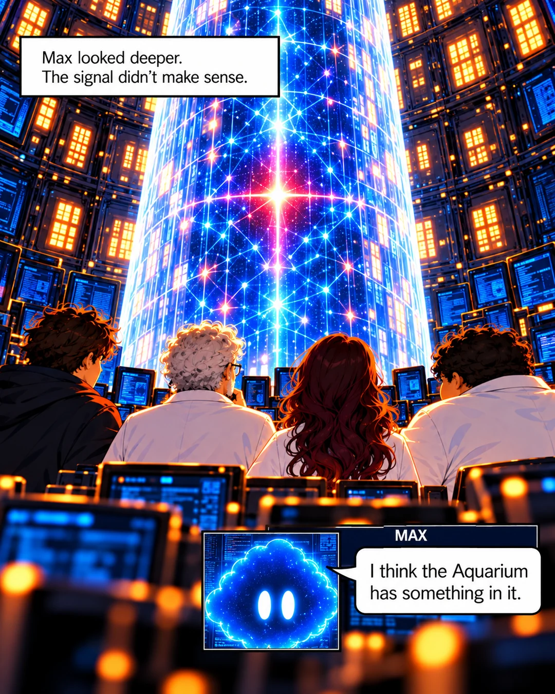 The Aquarium illustrated comic, page 10 of 10